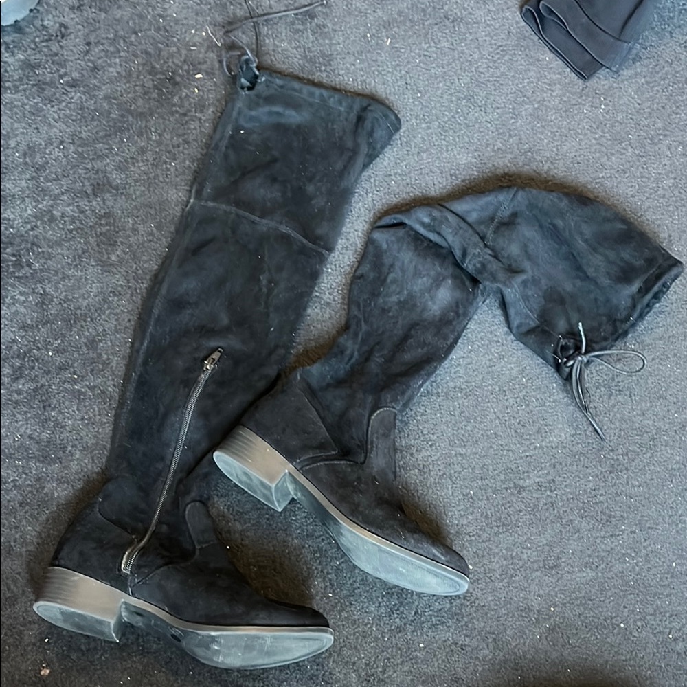 Arizona Jean Company Black Knee-High Boots